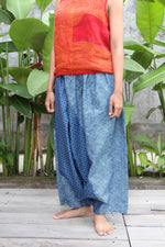 Batik Harem Pants (Blue)