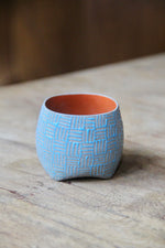 Gedek Espresso Cup (Blue & Orange)