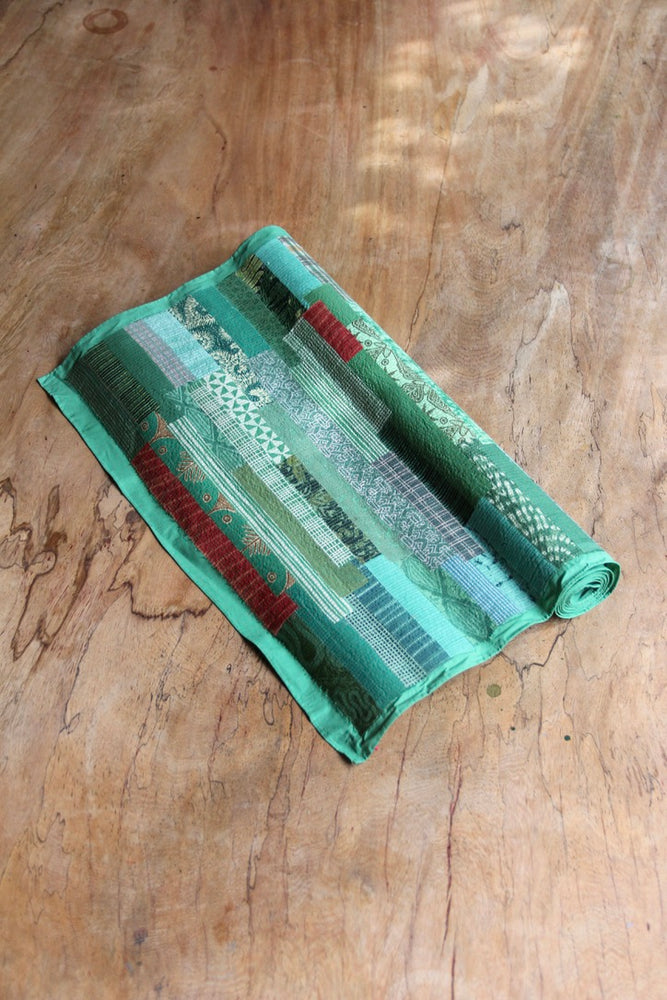 Tambal Table Runner (Green)