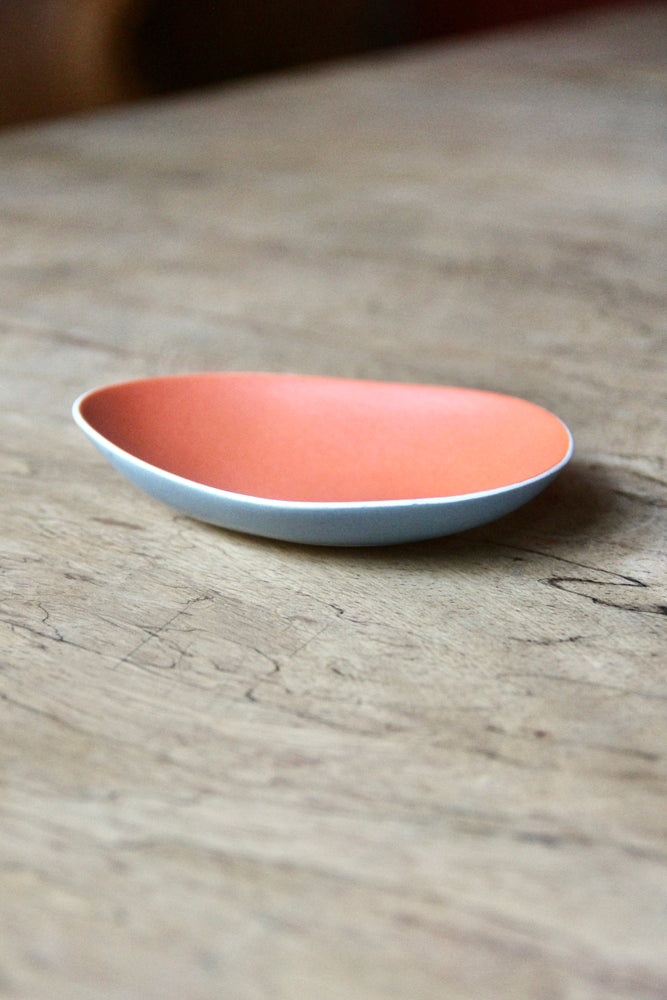 Almond Sauce Dish (Orange)