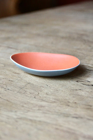 Almond Sauce Dish (Orange)