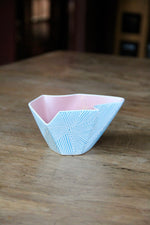 Garis Paper Sculpture (Blue & Pink)