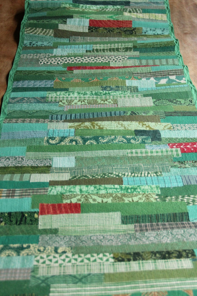 Tambal Table Runner (Green)