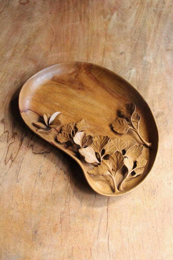 Large Kamboja Handcarved Tray
