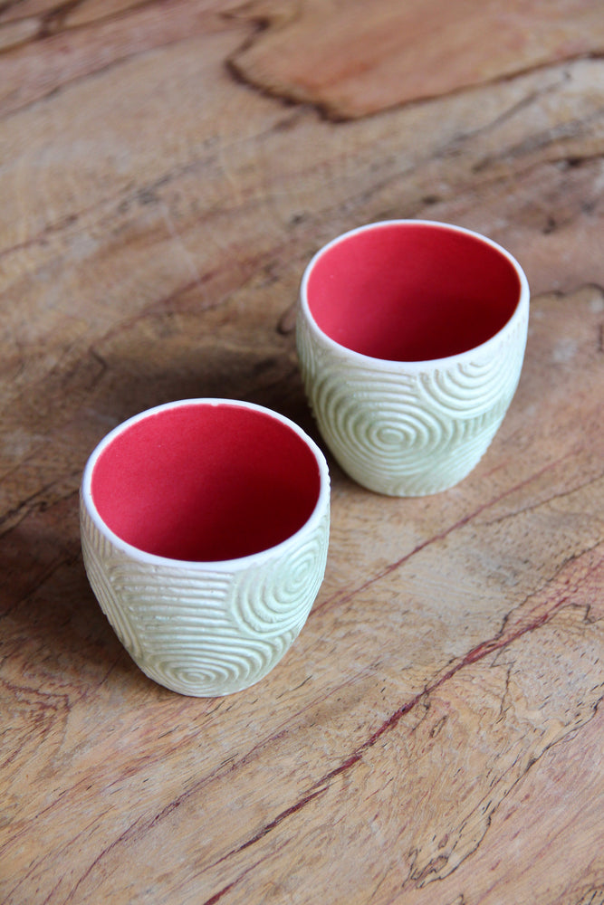 Small Spiral Cup - Set of 2