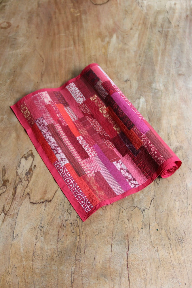 Tambal Table Runner (Red)