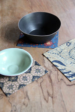 5-piece Batik Bowl Coaster Set B