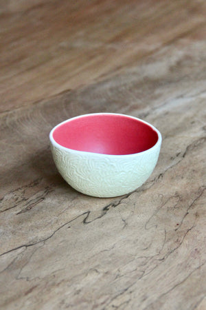 Awan Small Bowl (Green & Red)