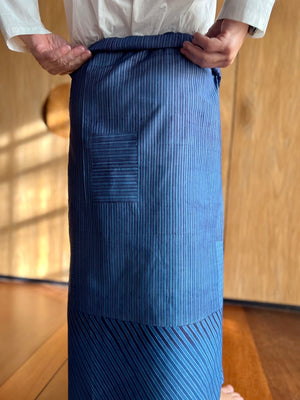 Men's Batik Galar Sarung (Blue)
