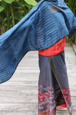 Lurik Sulam Shawl (Blue)