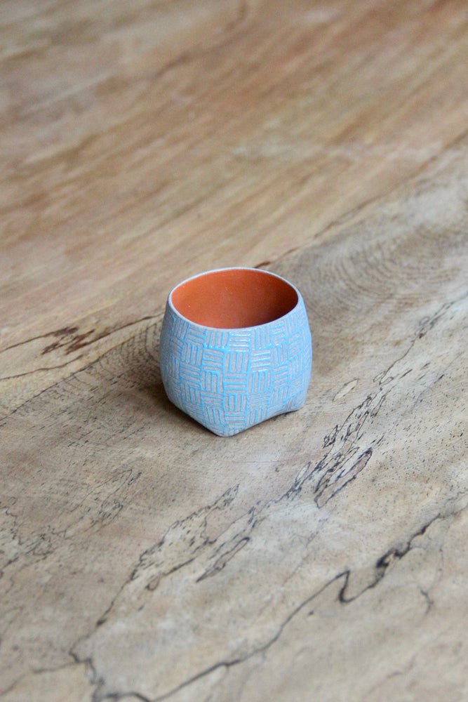 Gedek Espresso Cup (Blue & Orange)