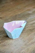 Garis Paper Sculpture (Blue & Pink)