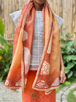 Kebun Bunga Lurik Silk Scarf (Mandarin)