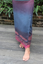 LEMAH - Geo Sarung Ikat (Pink & Blue)