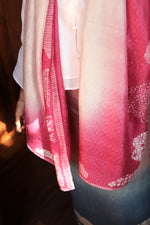 LEMAH - Kebun Bunga Lurik Silk Scarf (Pink)