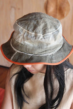 GODHONG - Bucket Hat (Greenish Brown)